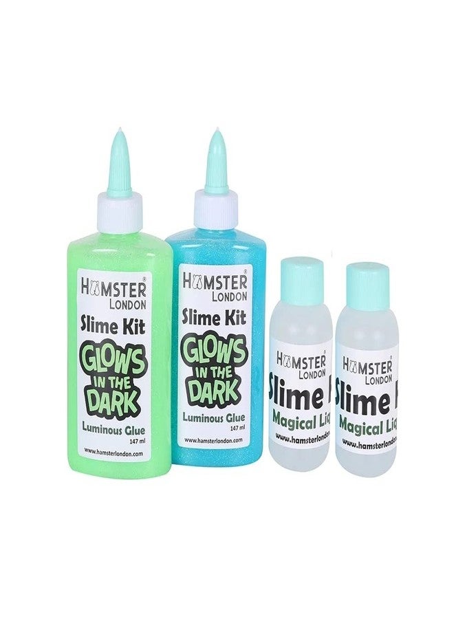 Hamster London Glow In The Dark Slime Kit, Pack of 3 - Image 3